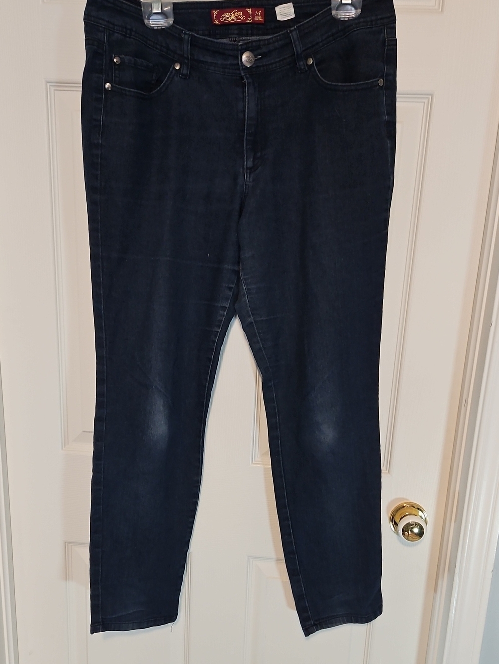 one 5 one Dark Blue Skinny Jeans